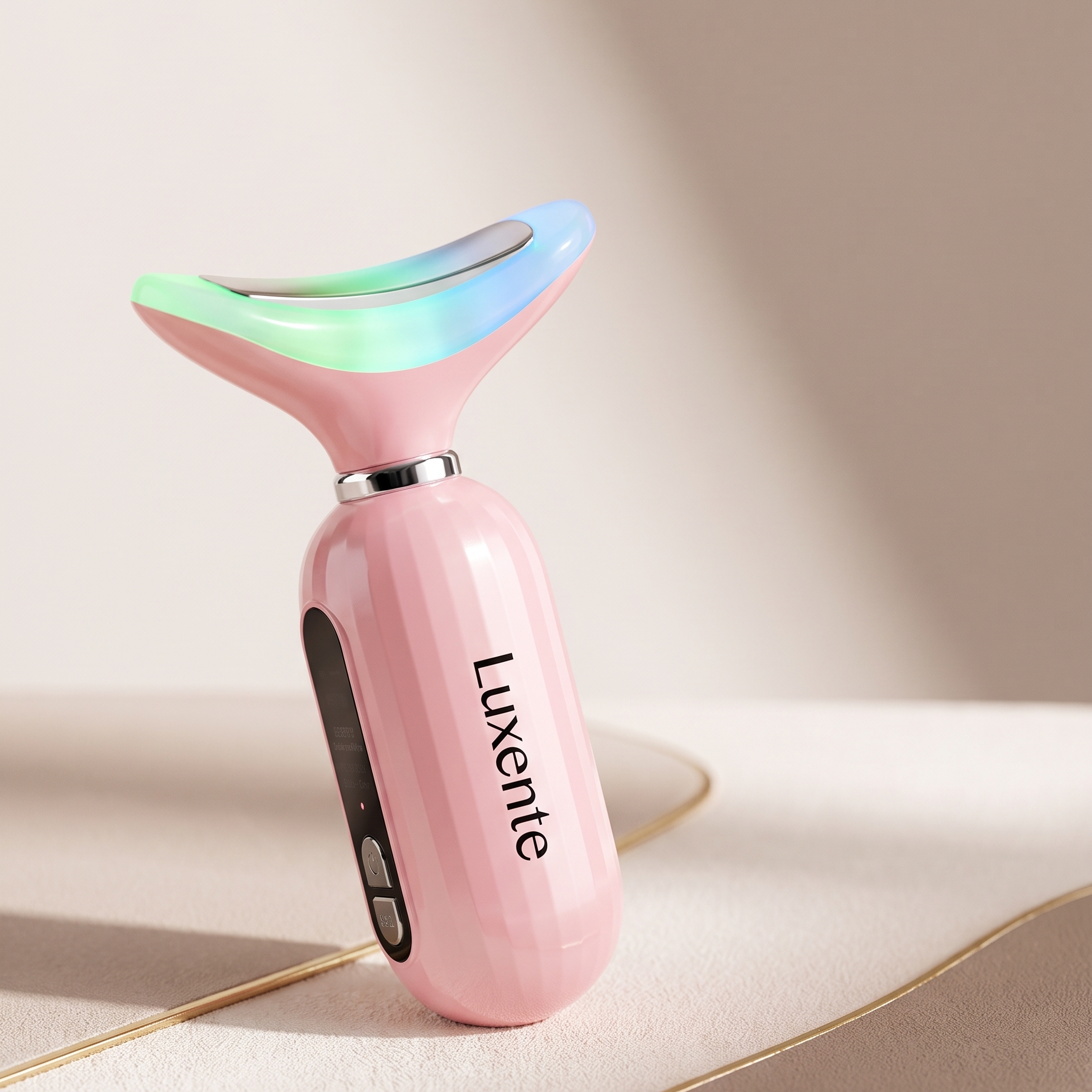 Luxente SkinLift™ – roze nek- en kaaklijnapparaat, premium hero