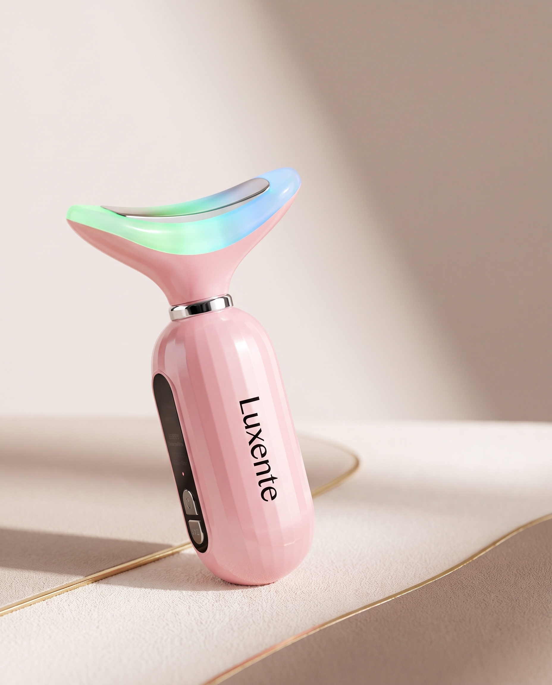 Luxente SkinLift™ – roze nek- en kaaklijnapparaat, premium hero